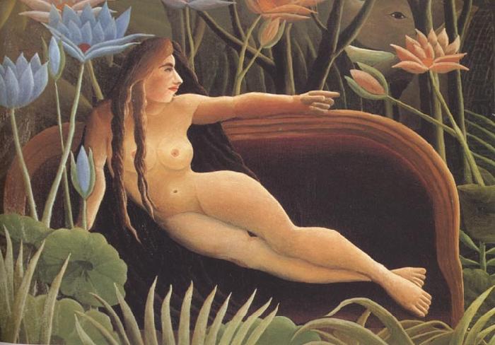 Detail from The Dream, Henri Rousseau